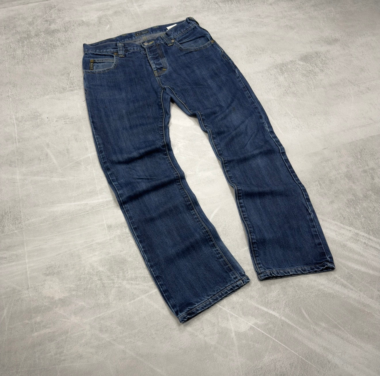 Armani Washed Vintage Jeans | S