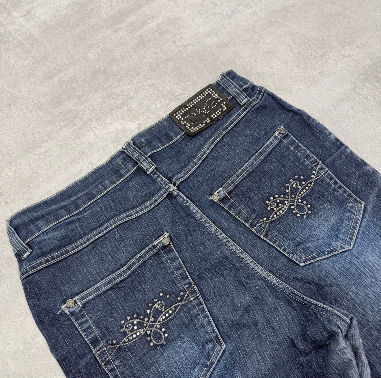Dolce Gabana Big Print Vintage Jeans | M