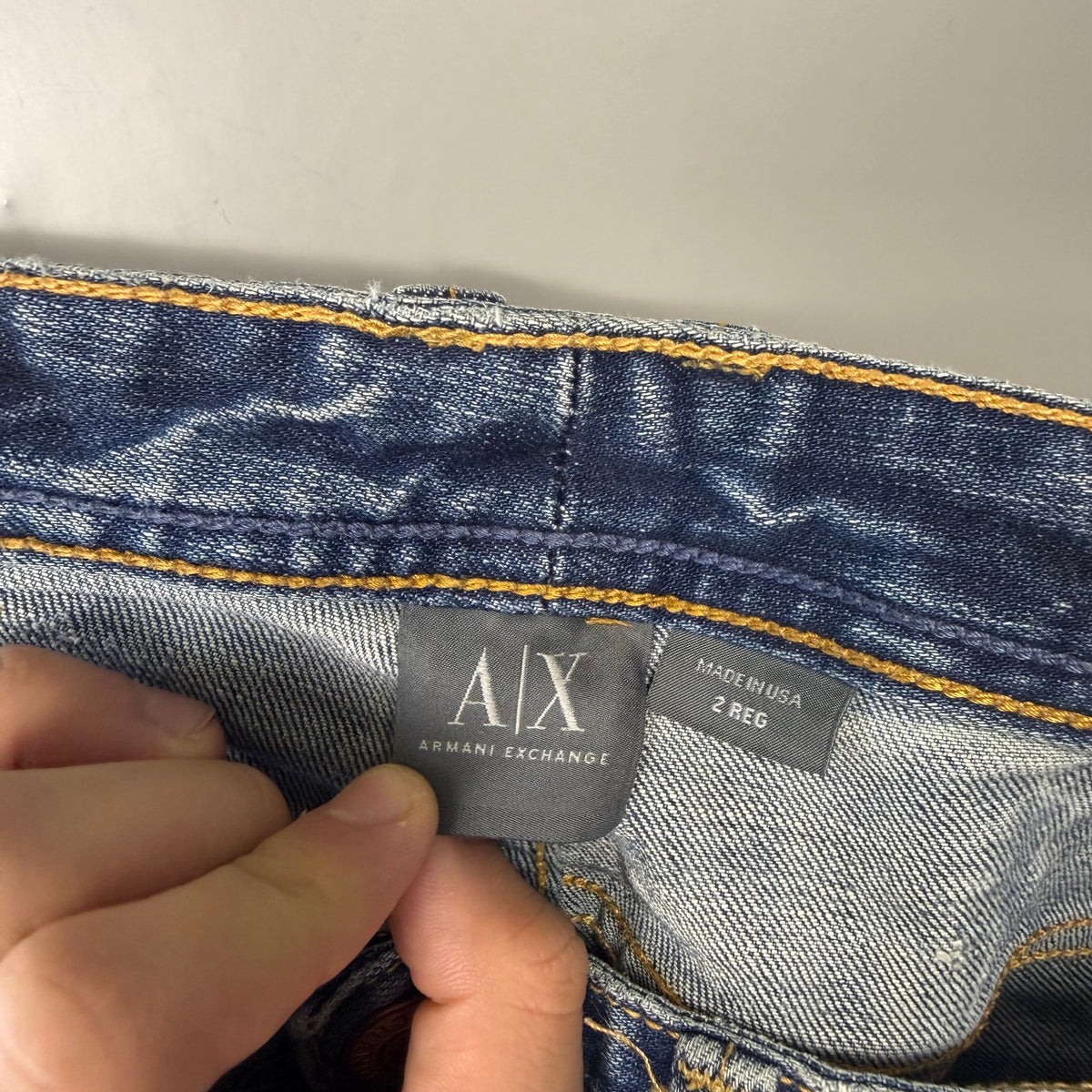 Armani Washed Vintage Jeans | XS
