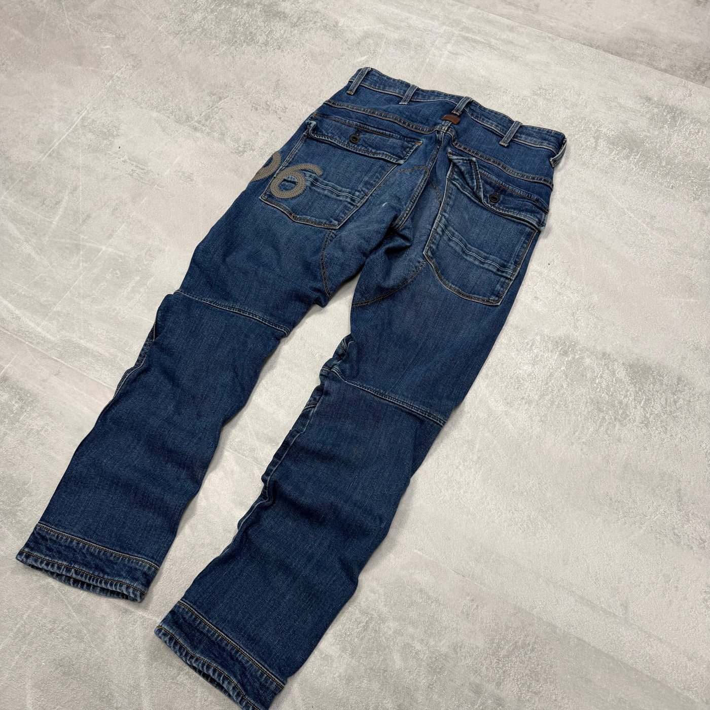G-Star Big Print Vintage Jeans | XS