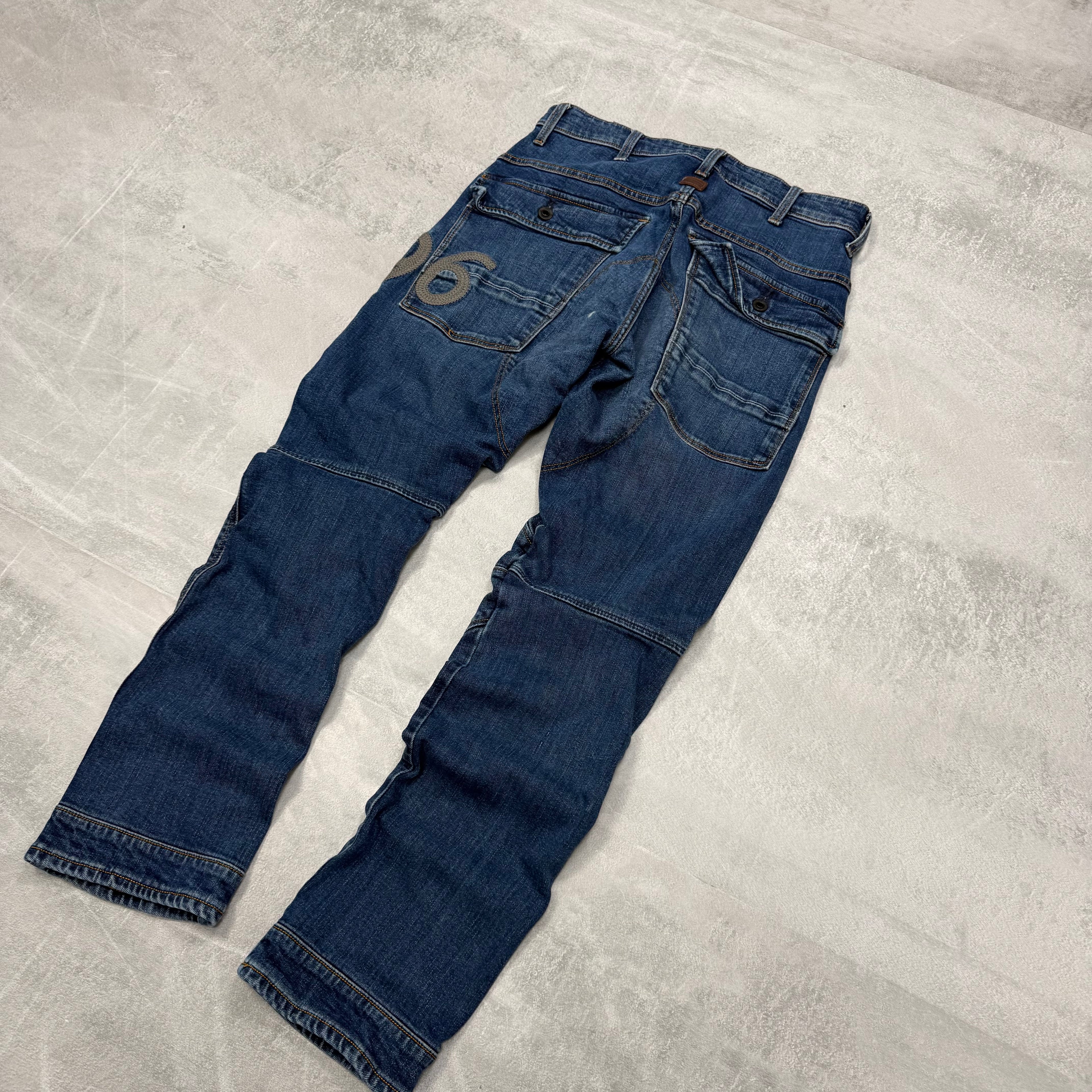G-Star Big Print Vintage Jeans | XS