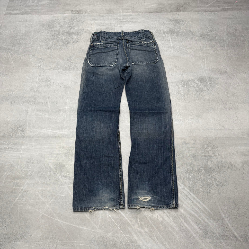 Diesel Bootcut Washed Vintage Jeans | S