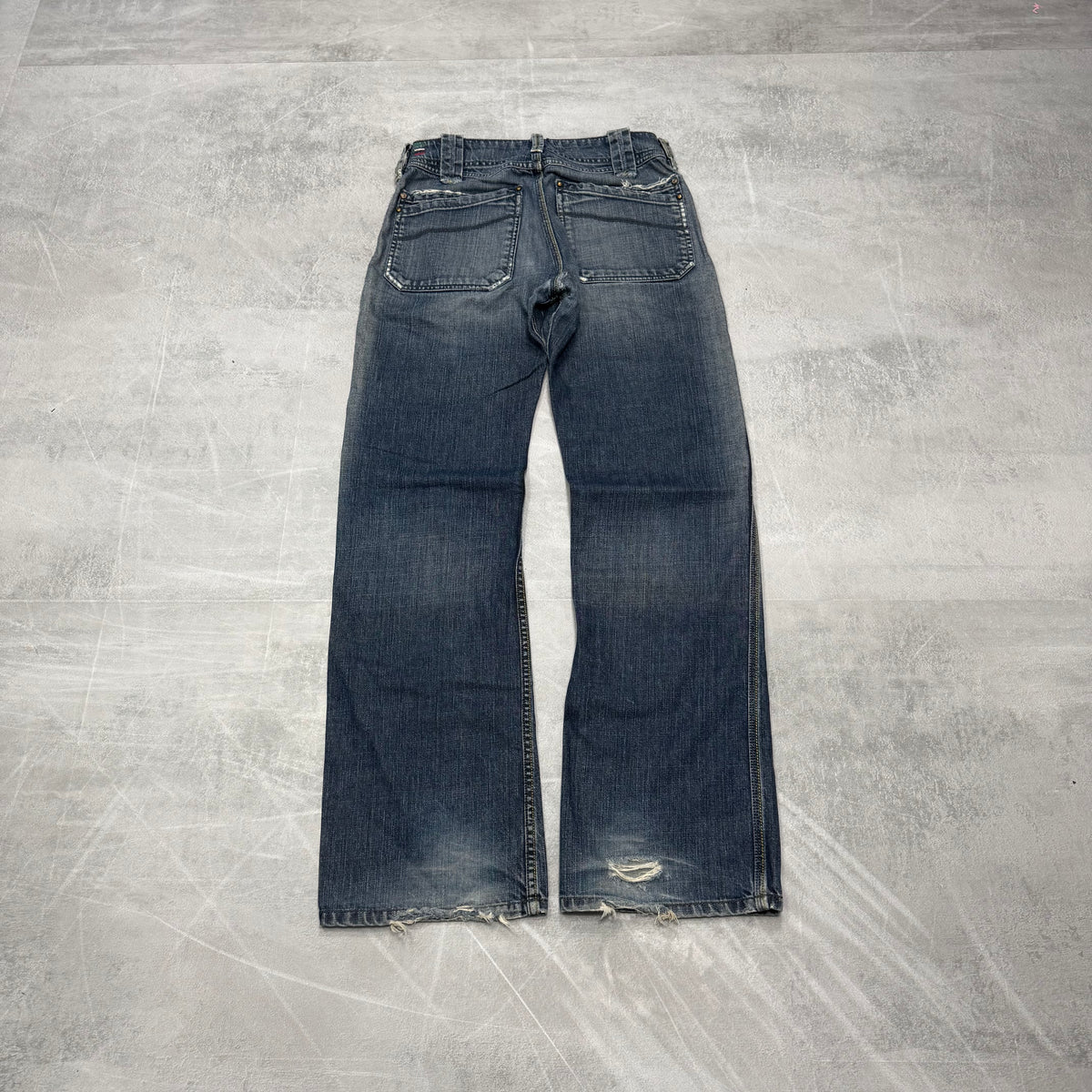 Diesel Bootcut Washed Vintage Jeans | S