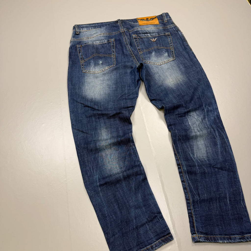 Armani Washed Vintage Jeans | XS