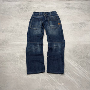 G-Star Big Print Washed Vintage Jeans | XS
