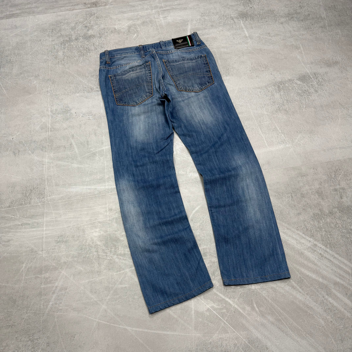 Armani Washed Vintage Jeans | XS