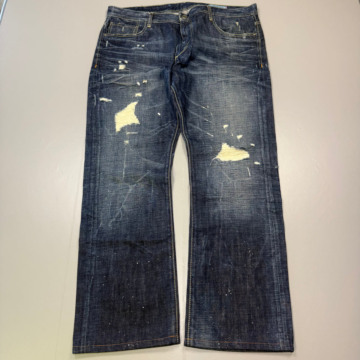 Jack Jones Baggy Washed Vintage Jeans | L