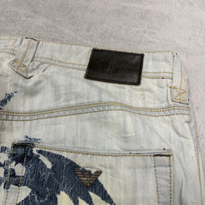 Armani Big Print Vintage Jeans | M