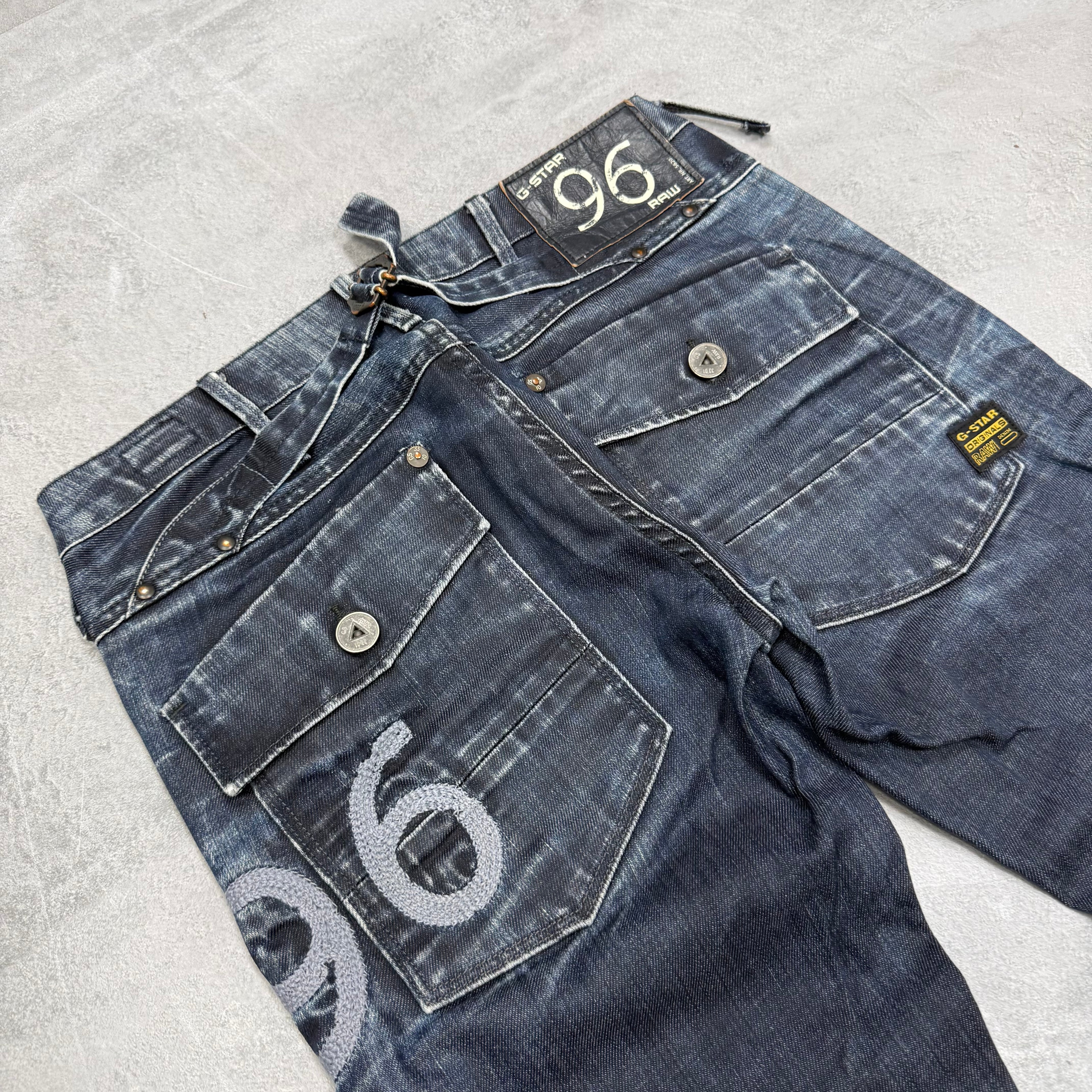 G-Star Big Print Jeans | XS