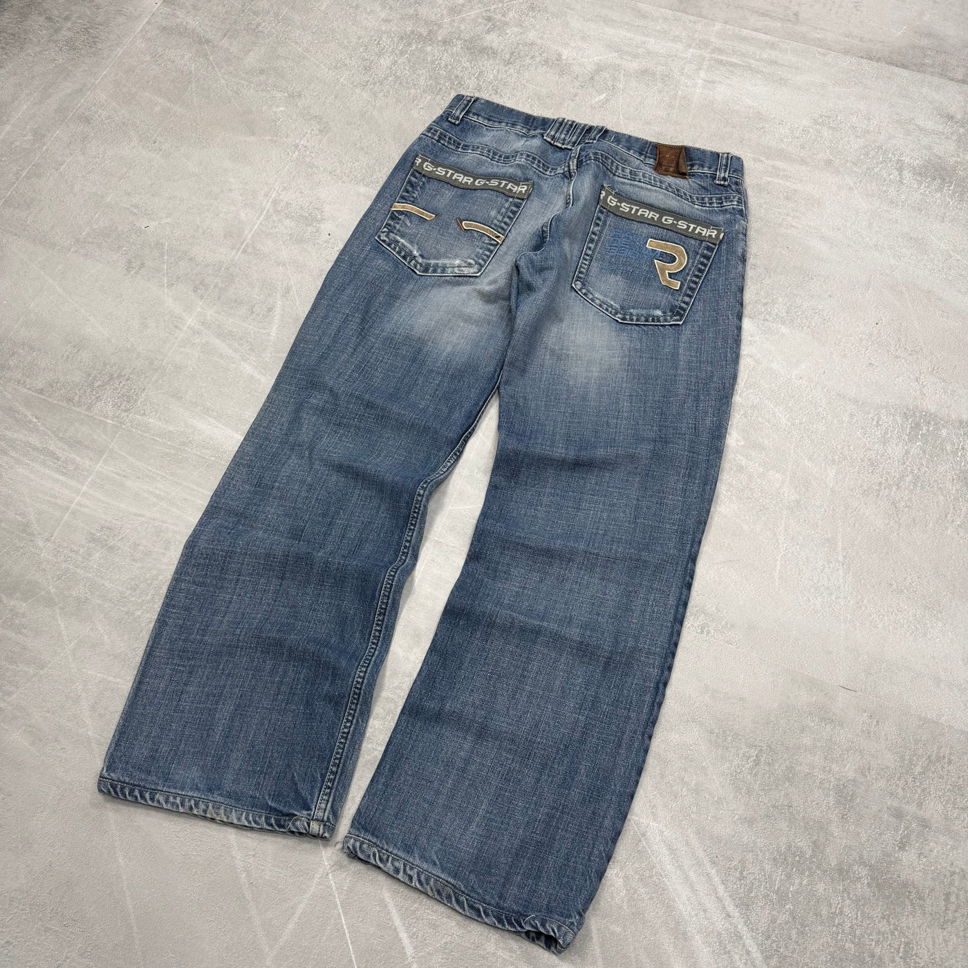 G-Star Big Print Vintage Jeans | S