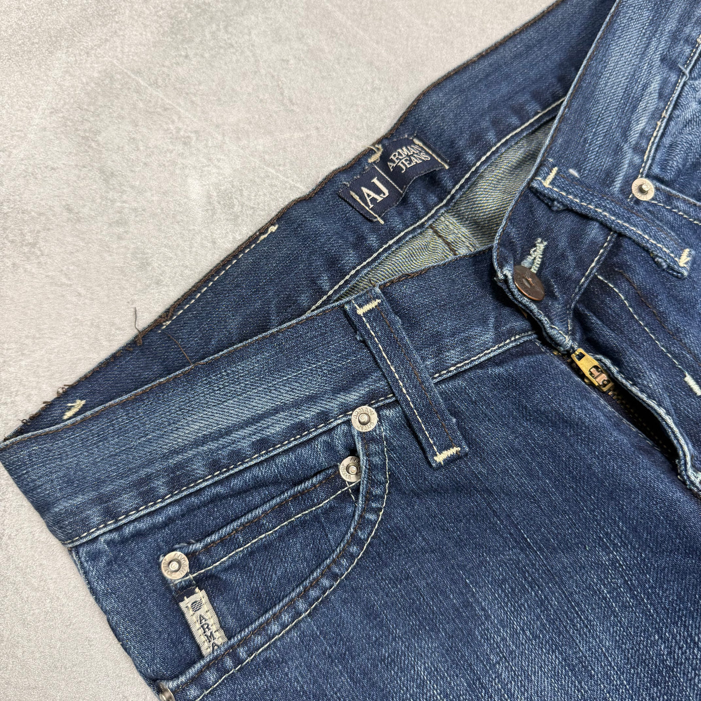Armani  Washed Vintage Jeans | XS