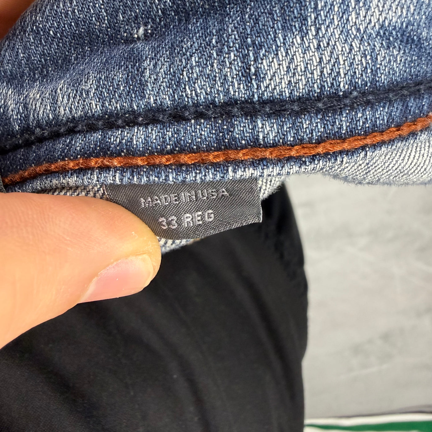 Armani Washed Vintage Jeans | M