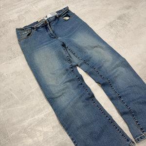 Y2K Big Logo Vintage Jeans | S