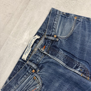 Diesel Flared Washed Vintage Jeans | S