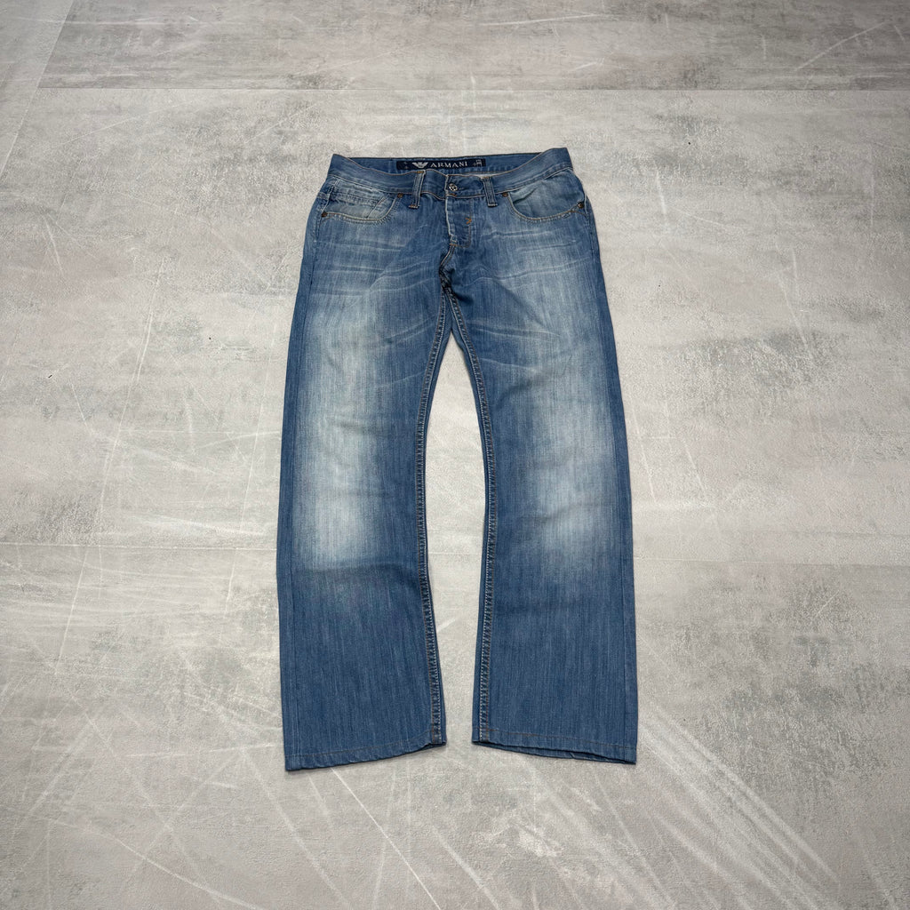 Armani Washed Vintage Jeans | XS