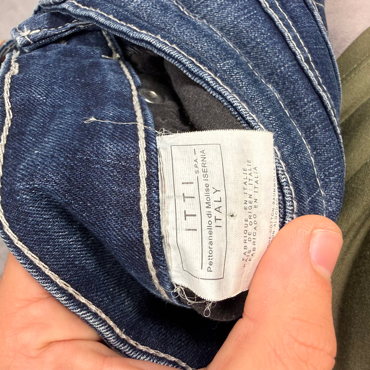 Dolce Gabana Back Print Vintage Jeans | XS