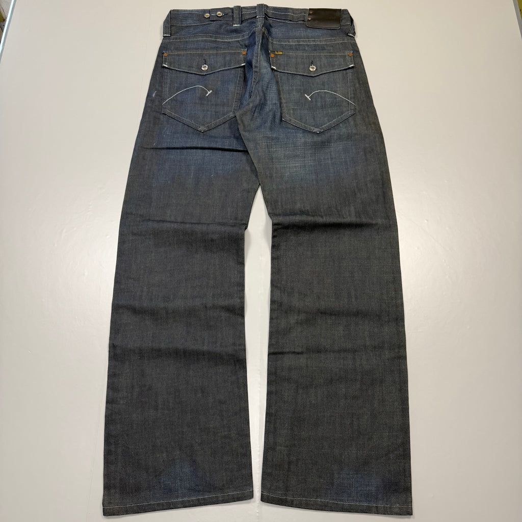 G-Star Bootcut Washed Vintage Jeans | M