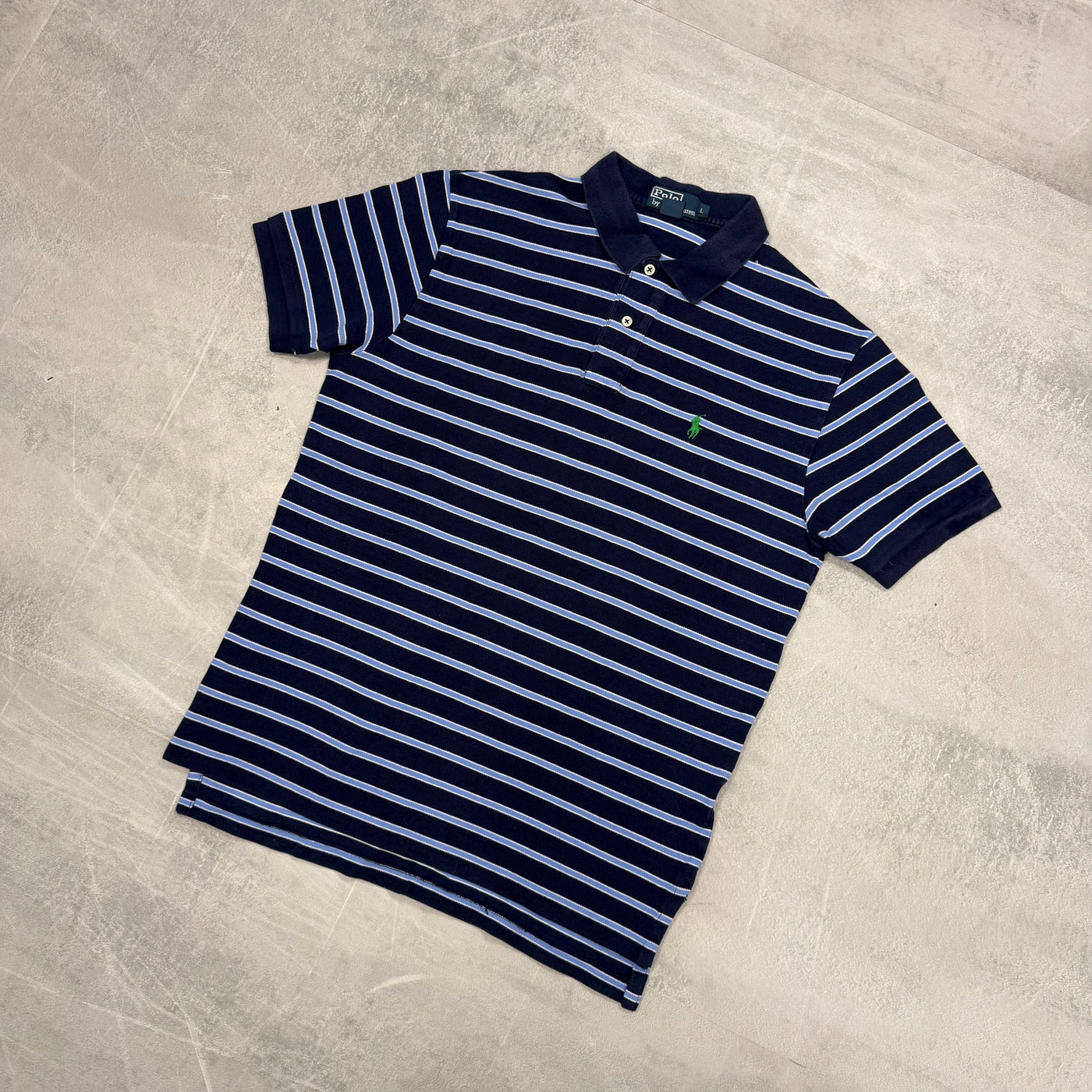 Polo Ralph Lauren Premium Stripe Polo | L