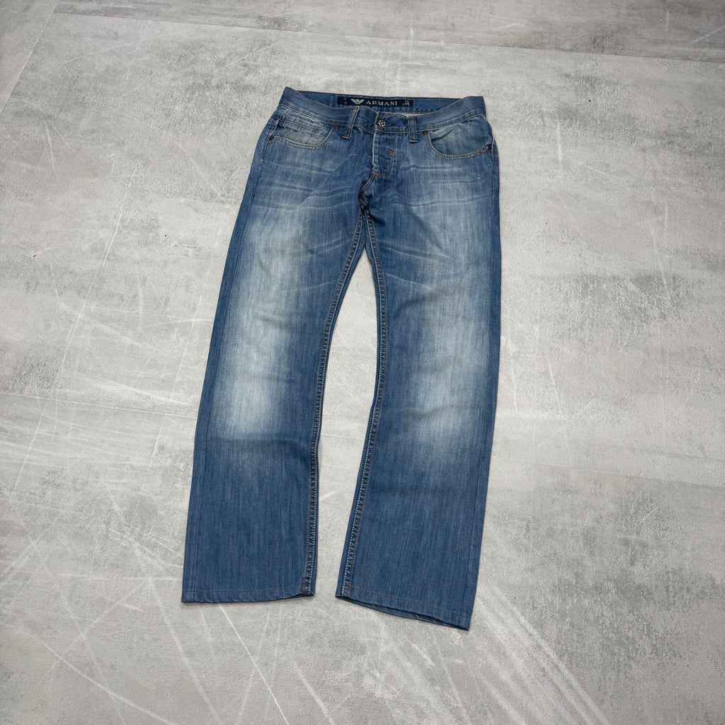Armani Washed Vintage Jeans | XS