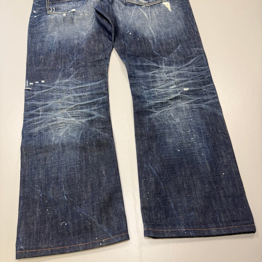 Jack Jones Baggy Washed Vintage Jeans | L