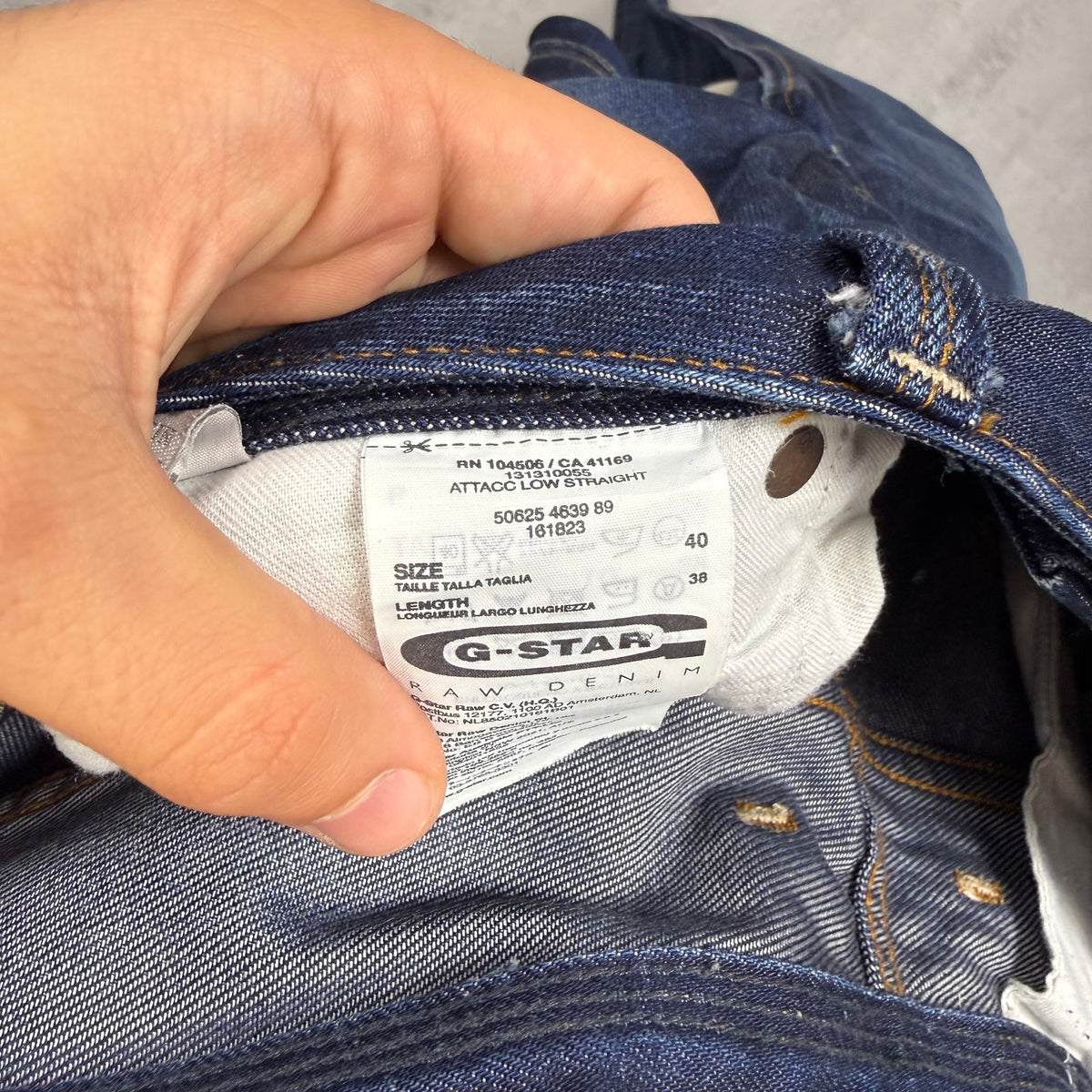 G-Star Washed Vintage Jeans | L