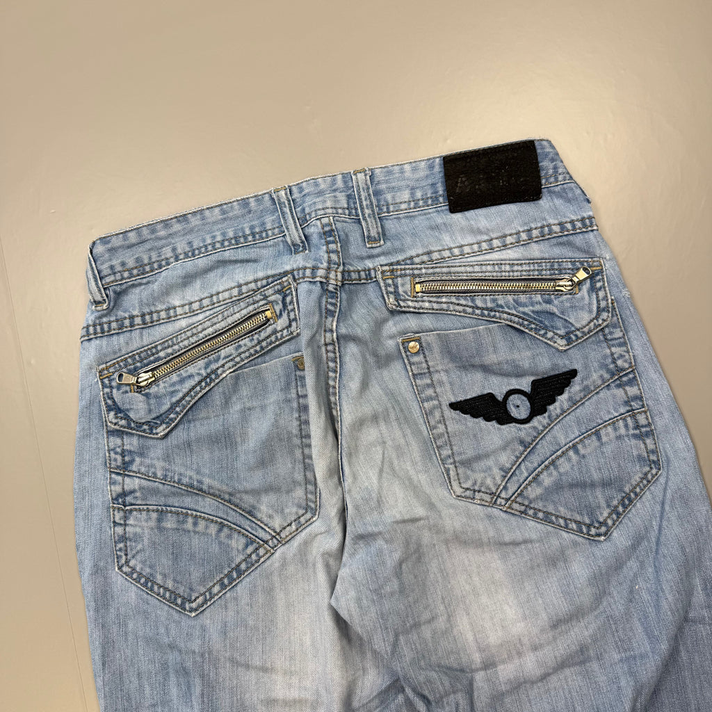 Armani Backprint Vintage Jeans | S