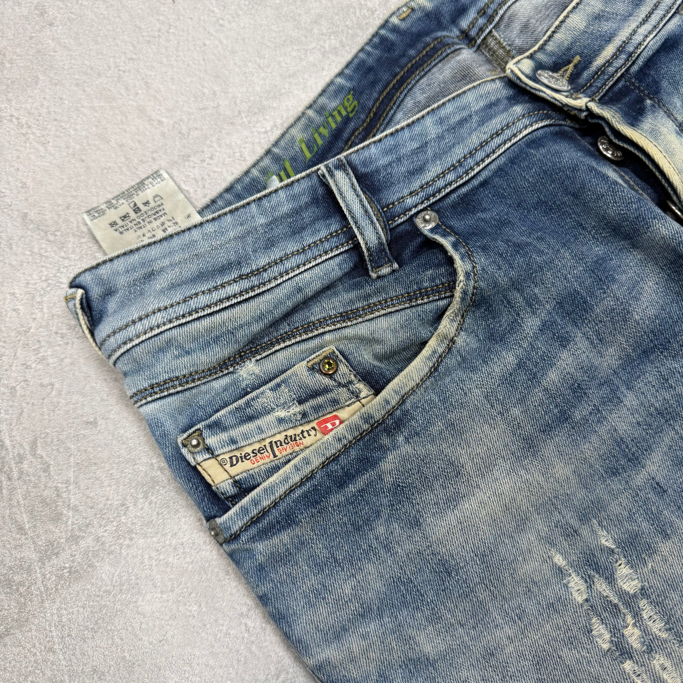 Diesel Washed Vintage Jeans | M
