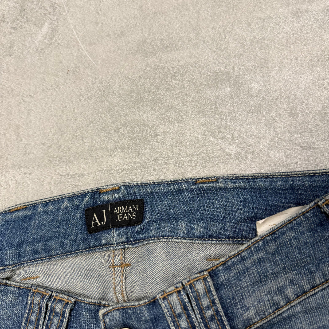 Armani Big Logo Vintage Jeans | XS