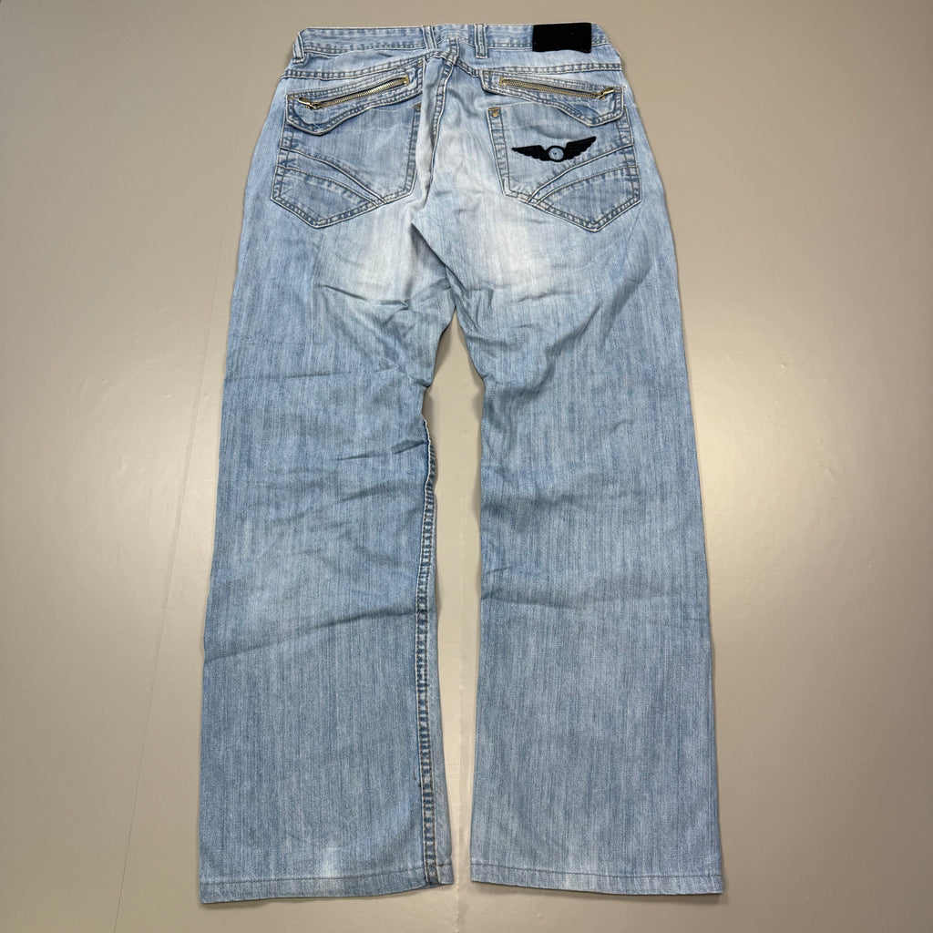 Armani Backprint Vintage Jeans | S