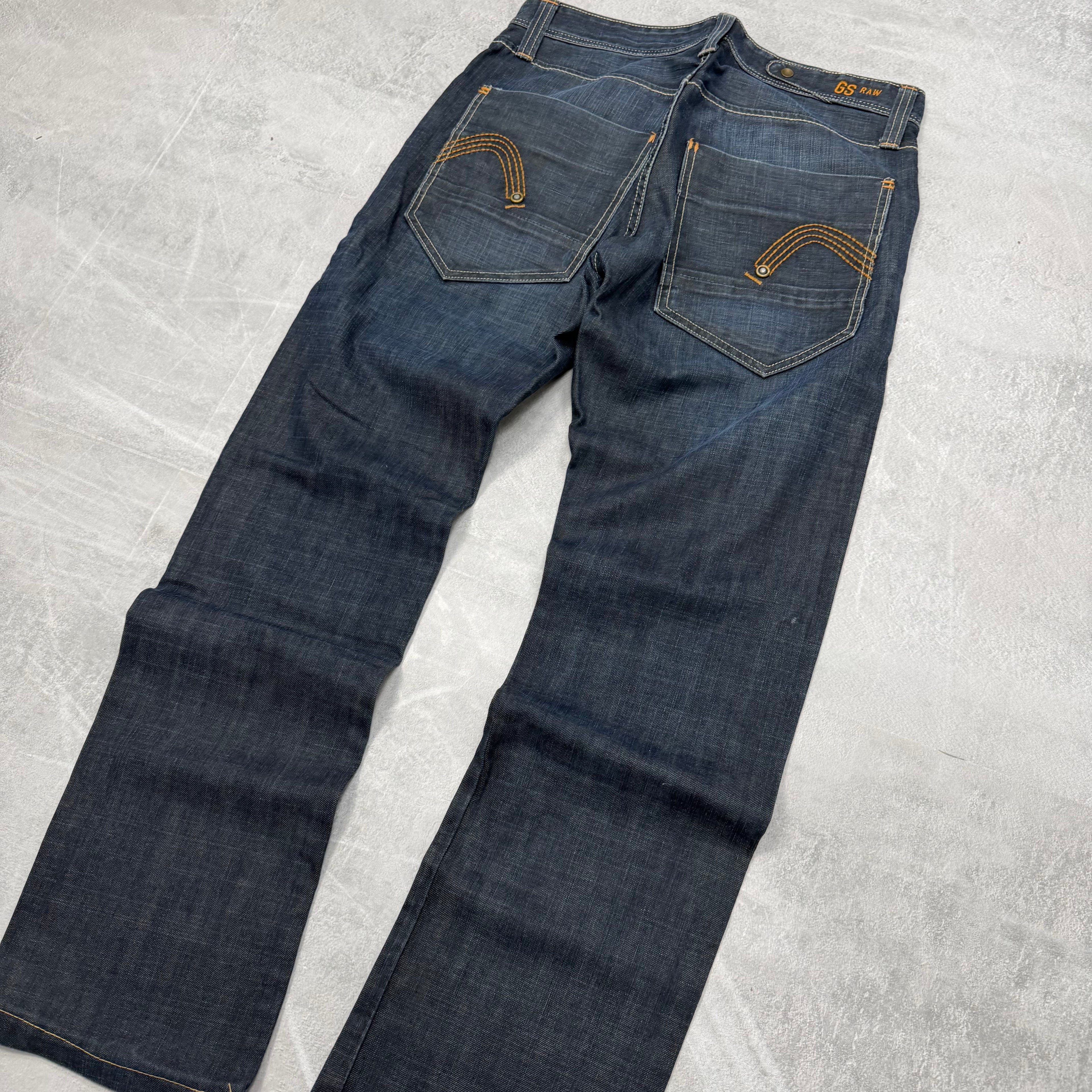 G-Star Washed Vintage Jeans | S