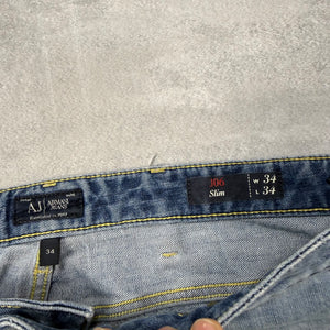 Armani Washed Vintage Jeans | M