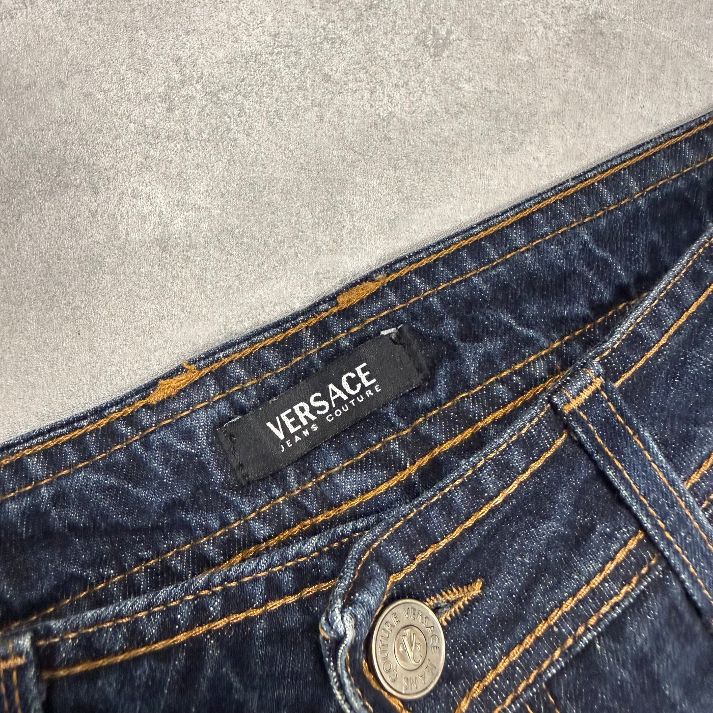 Versace Big Logo Jeans | S