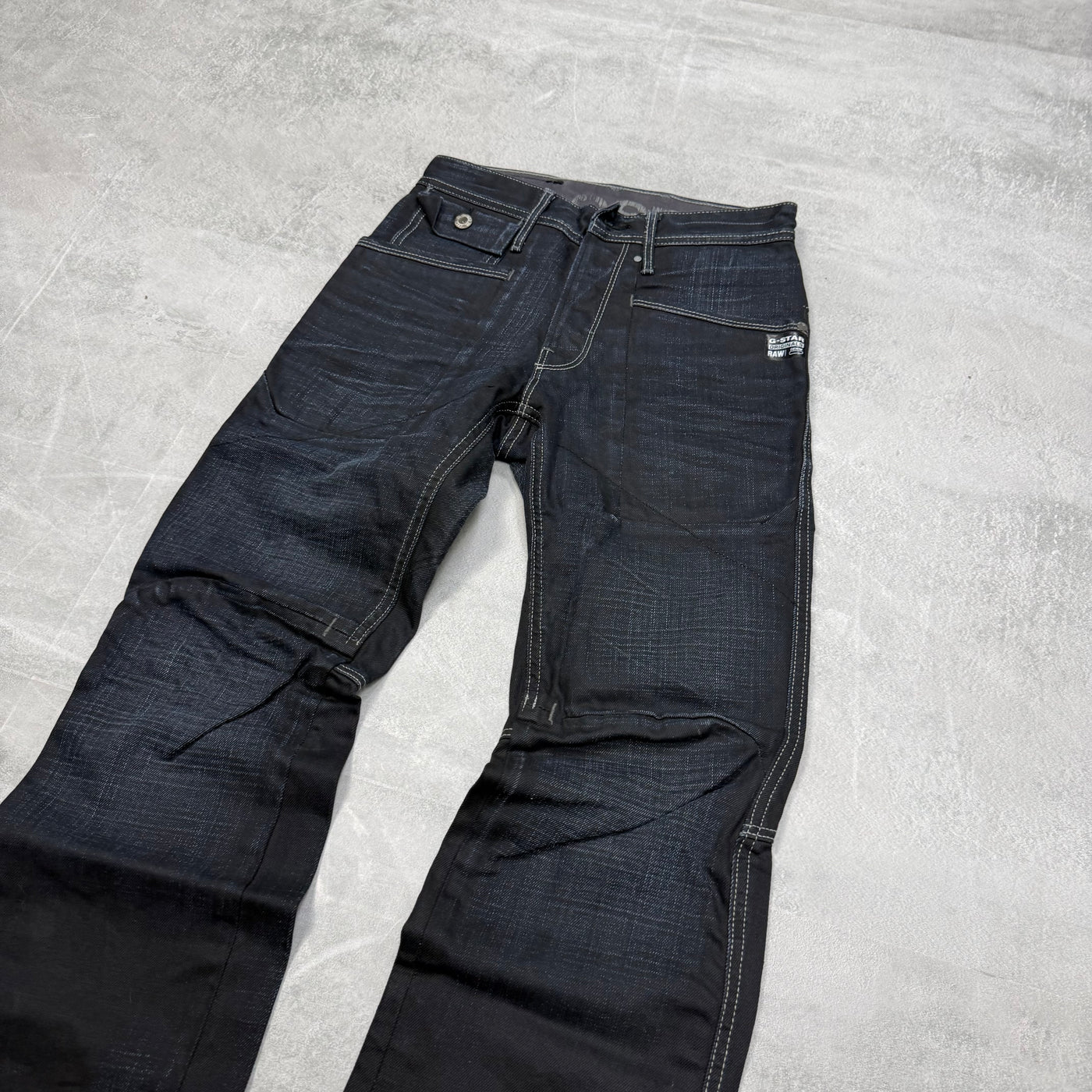 G-Star Big Print Vintage Jeans | XS