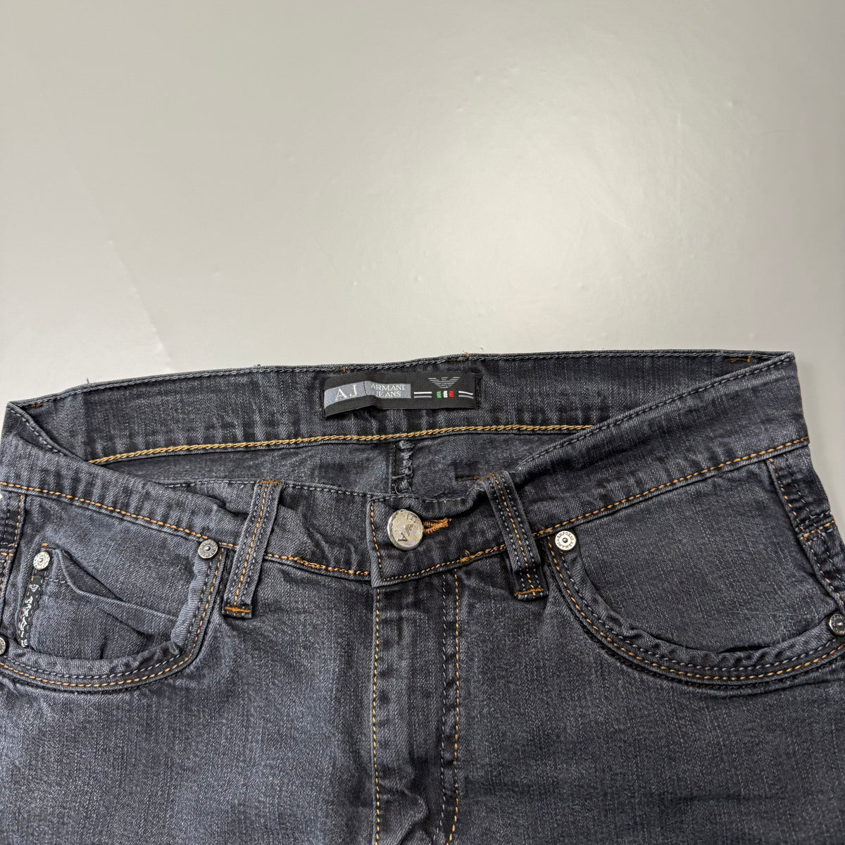Armani Washed Vintage Jeans | XS