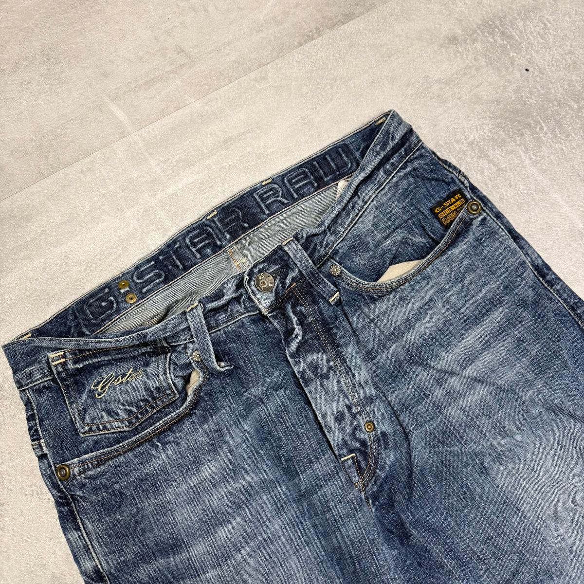 G-Star Washed Vintage Jeans | L