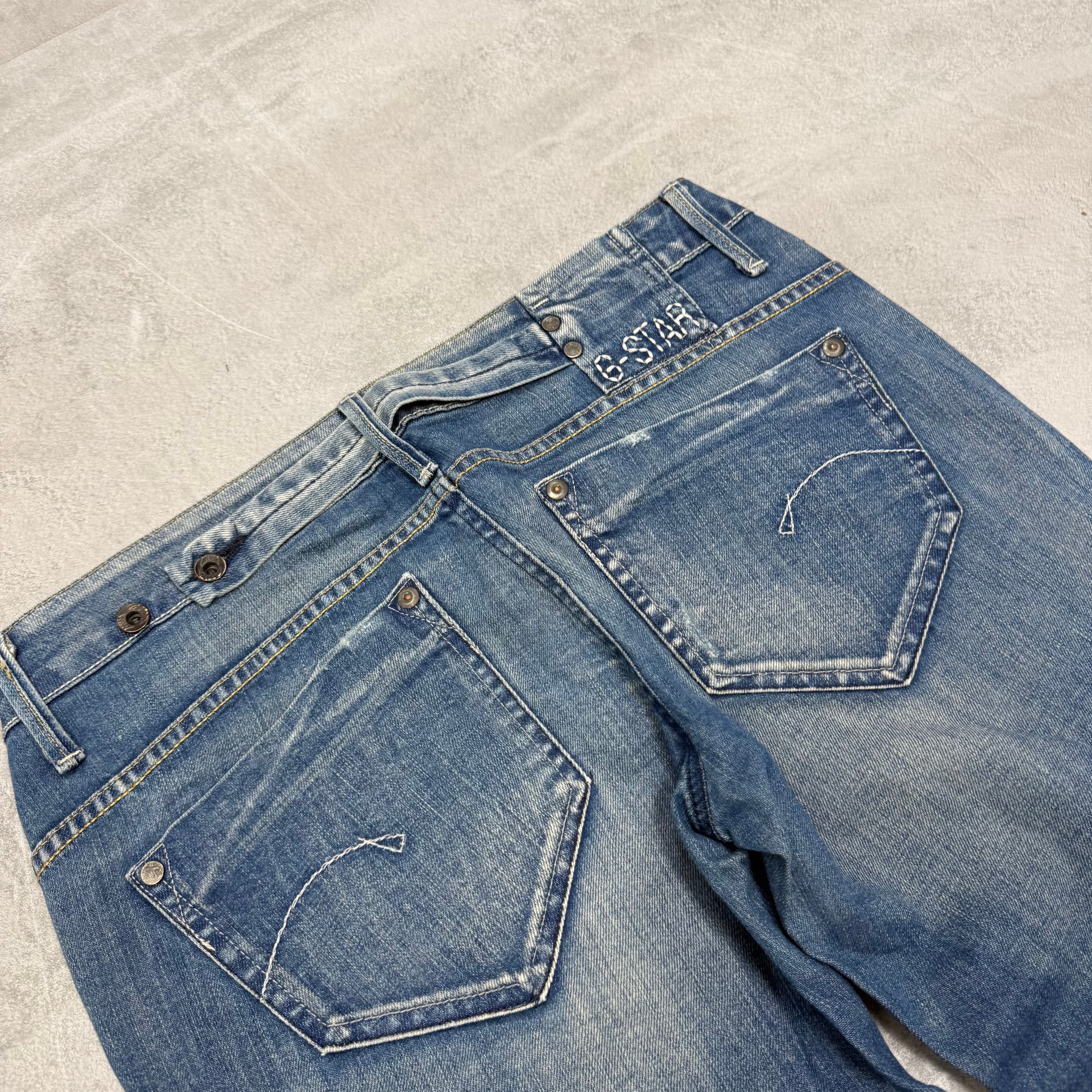 G-Star Washed Vintage Jeans | S