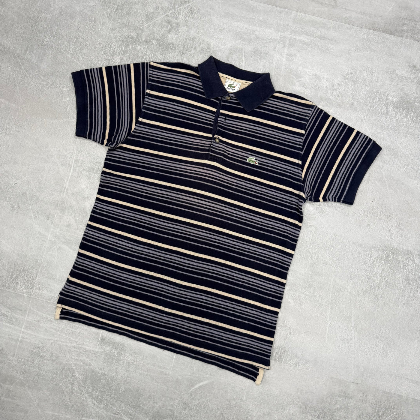 Lacoste Premium Stripe Polo | M