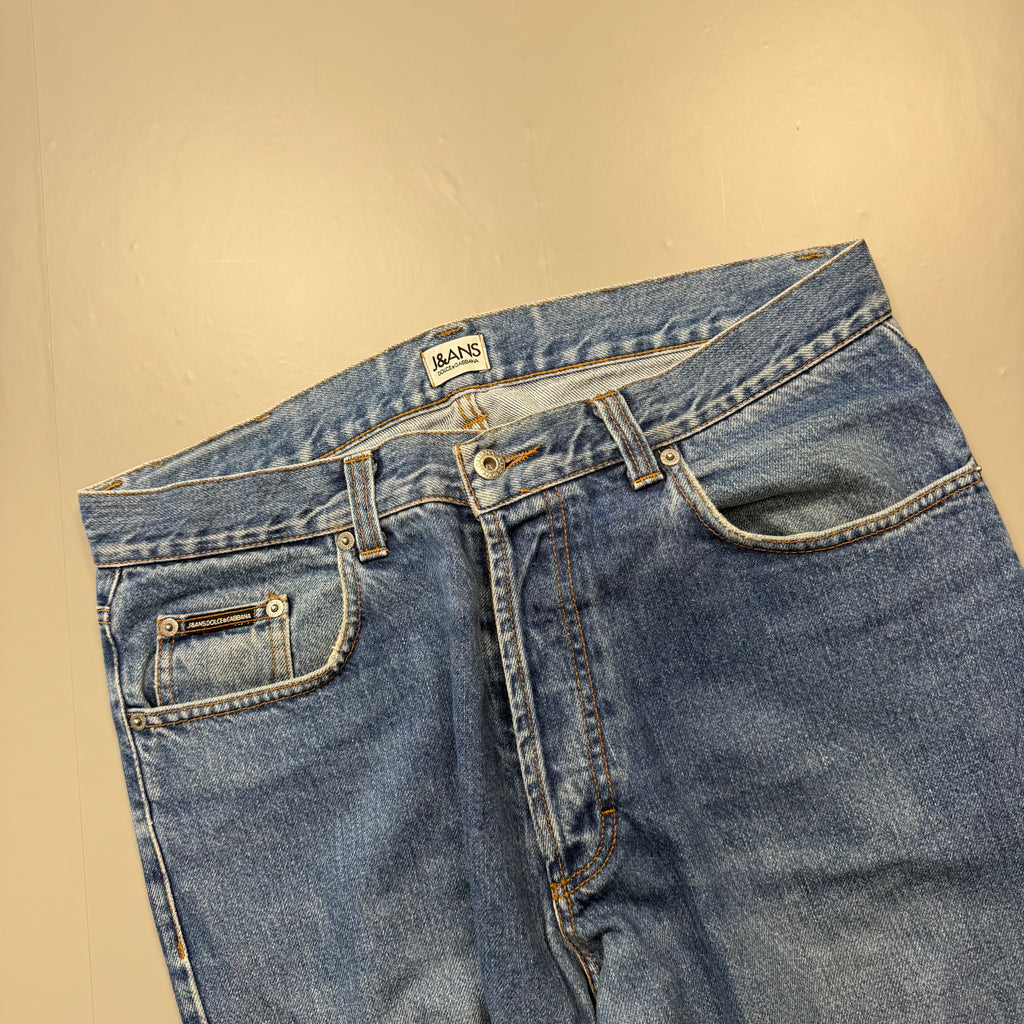 Dolce Gabbana Washed Vintage Jeans | L