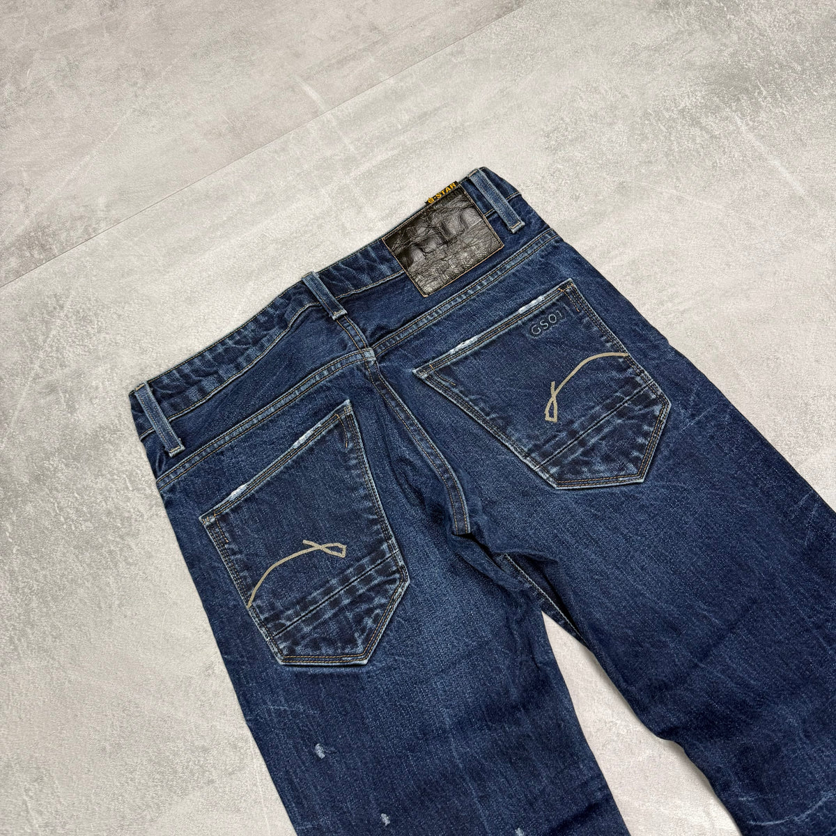 G-Star Washed Vintage Jeans | XS