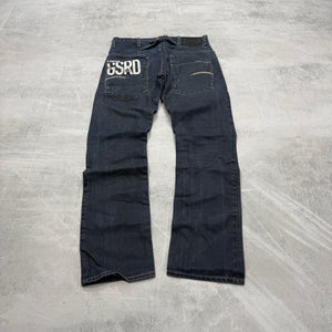 G-Star Big Print Washed Vintage Jeans | S