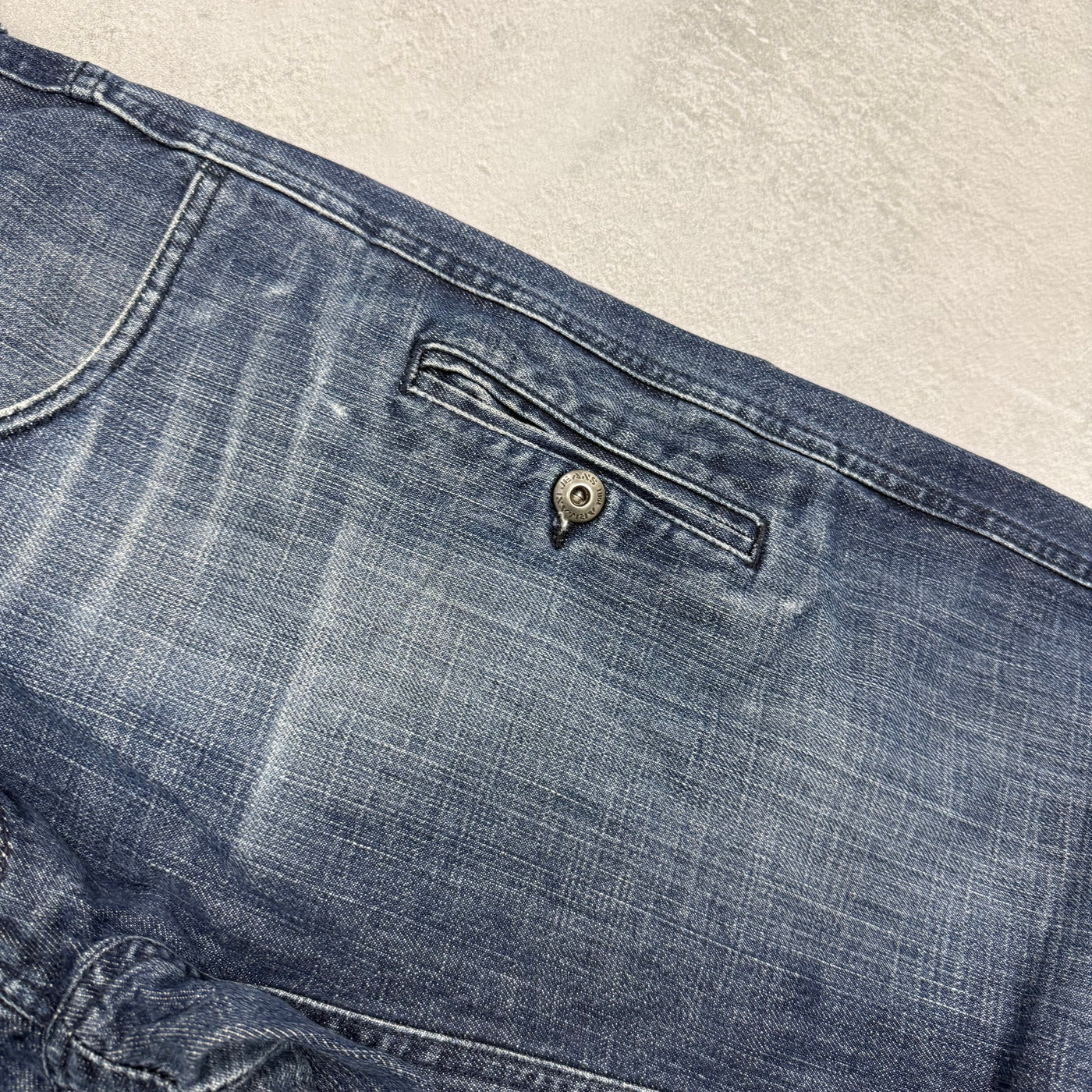 Armani Big Print Vintage Jeans | S