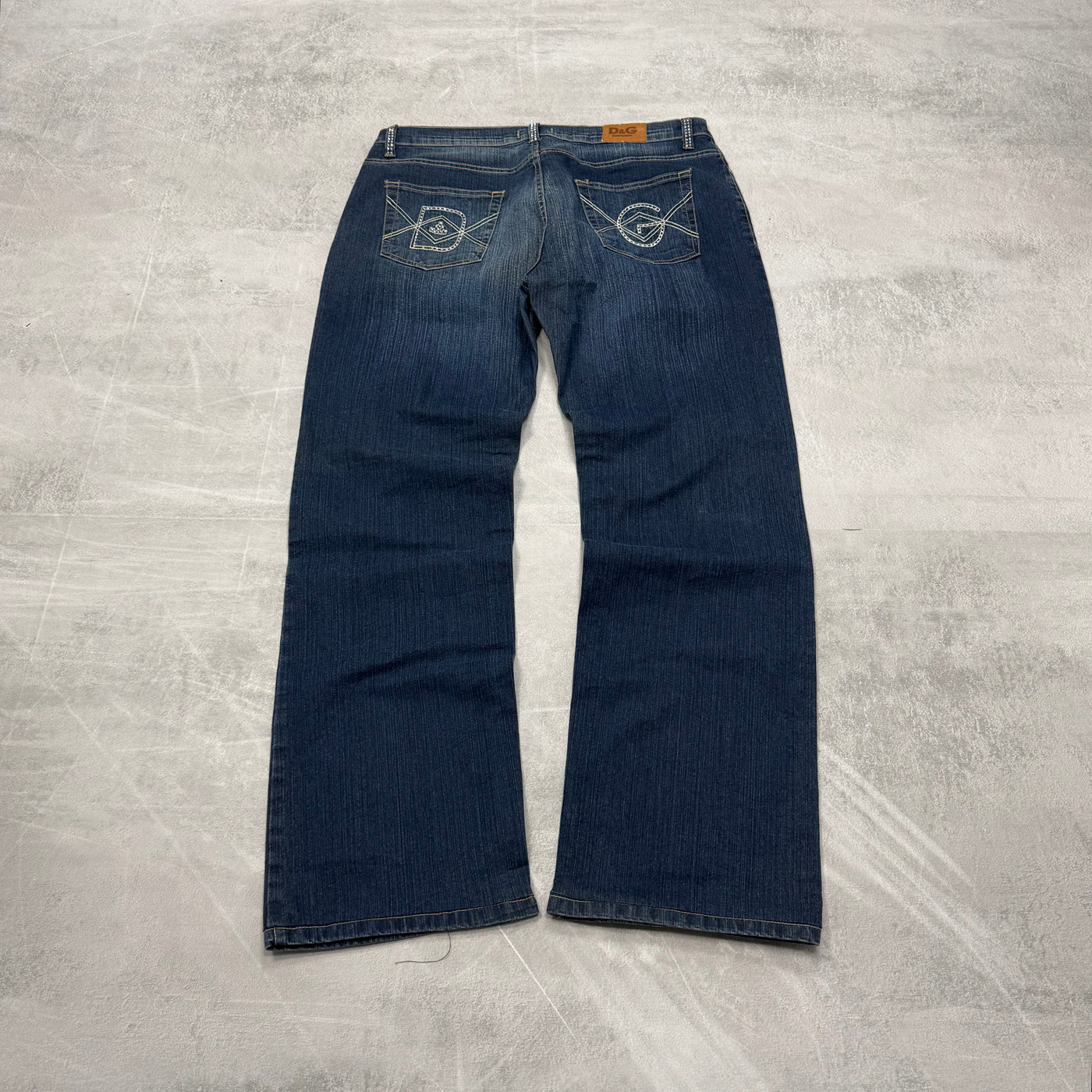 Dolce Gabana Big Print Vintage Jeans | S
