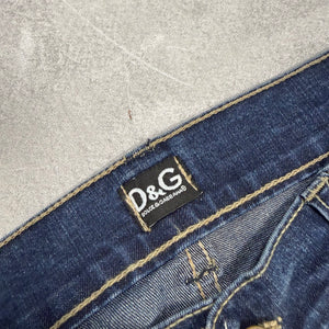 Dolce Gabana Big Print Vintage Jeans | S