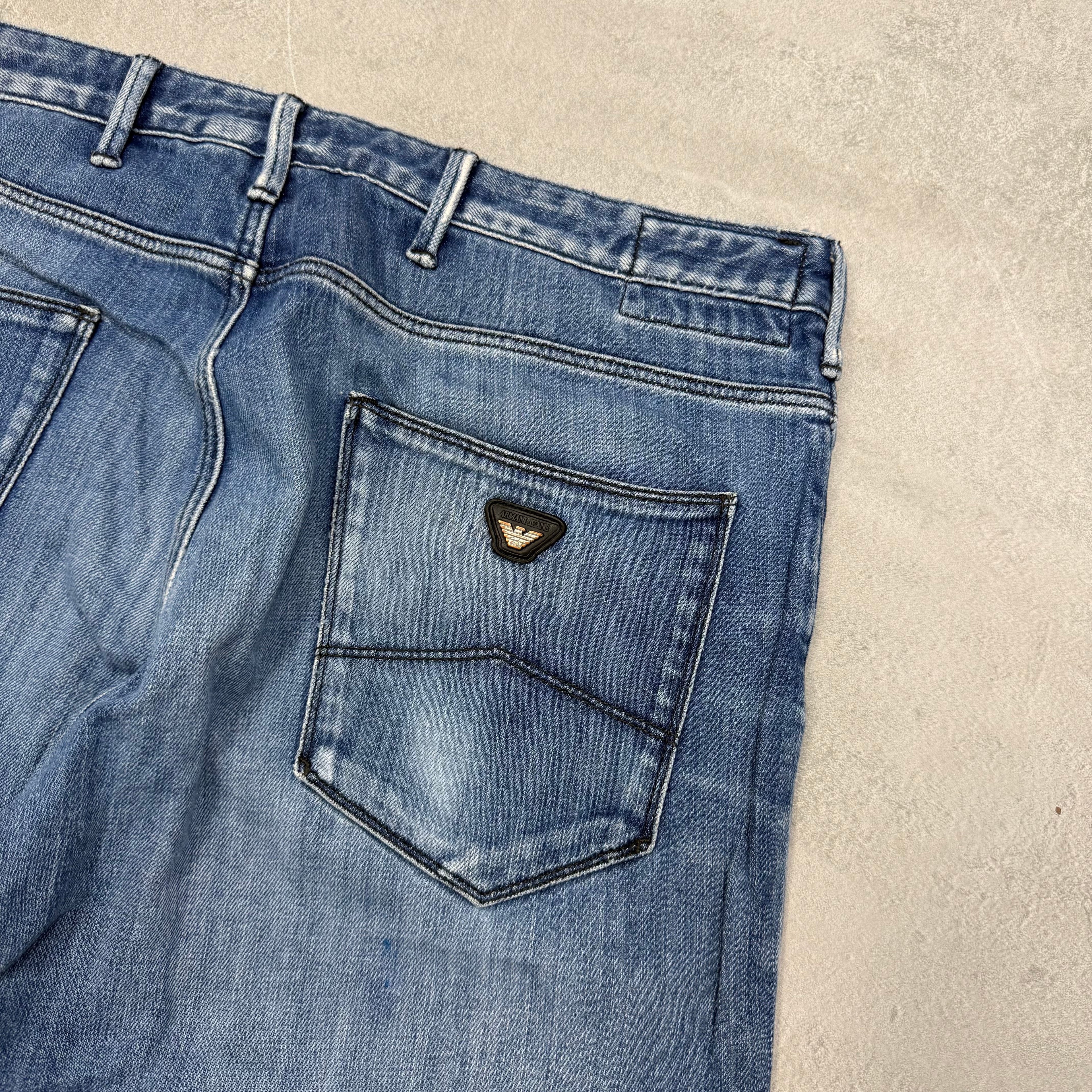 Armani Washed Vintage Jeans | M