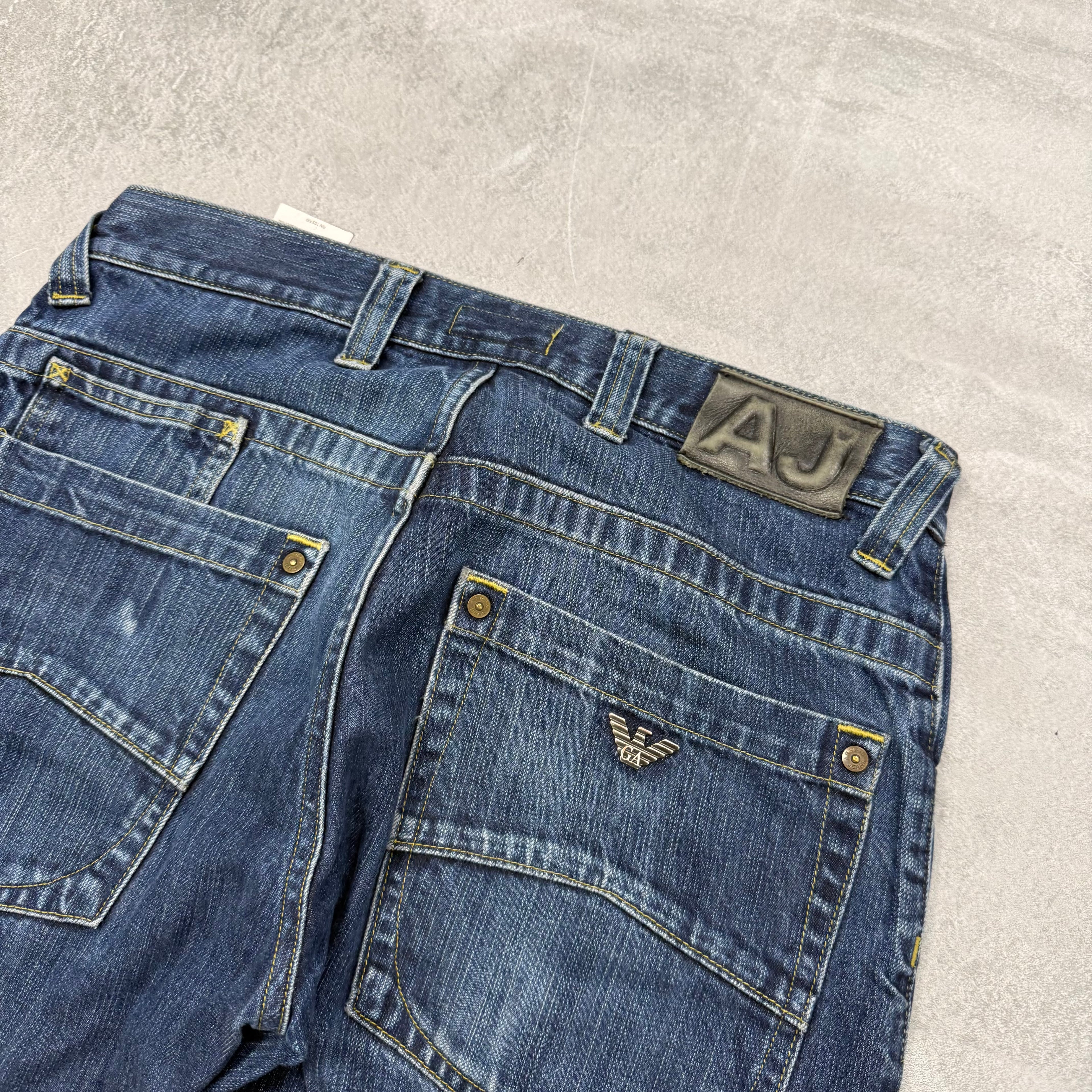 Armani Washed Vintage Jeans | S