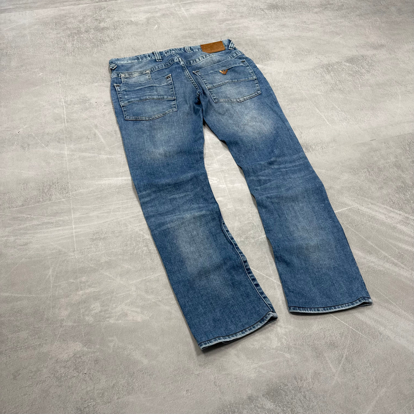 Armani Washed Vintage Jeans | S