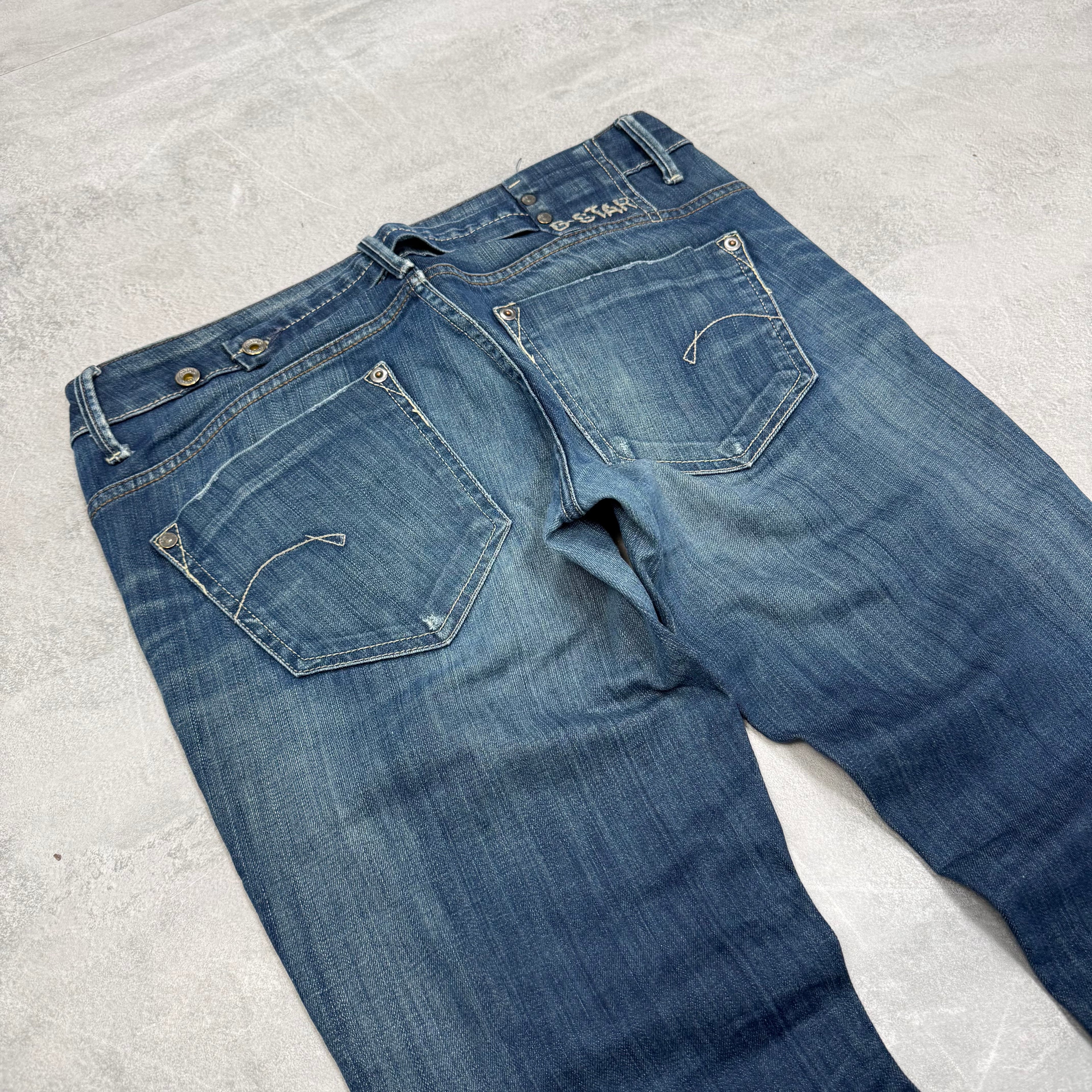 G-Star Washed Vintage Jeans | S
