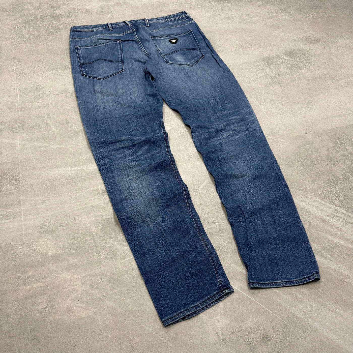 Armani Washed Vintage Jeans | M
