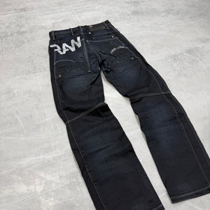 G-Star Big Print Vintage Jeans | XS