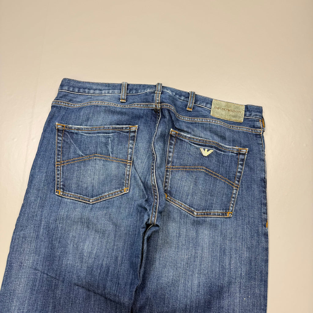 Armani Washed Vintage Jeans | M